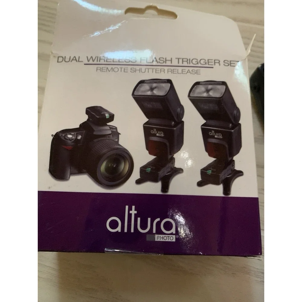 Altura Photo Duel Wireless Flash Trigger Set For Nikon‎ Remote Shutter Release